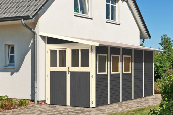  Karibu | Aanbouw Wandlitz 5 | Terragrijs 202934-31